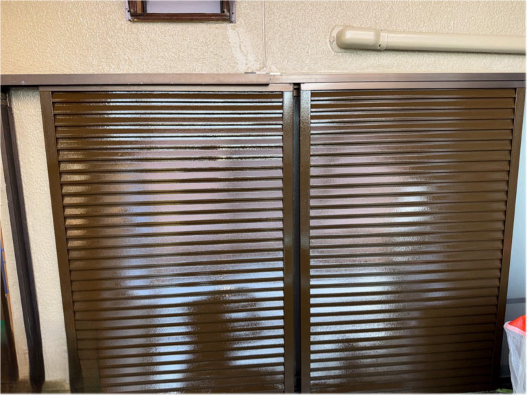 雨戸施工後